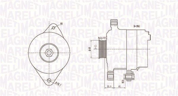MAGNETI MARELLI 063731891010 - Generator