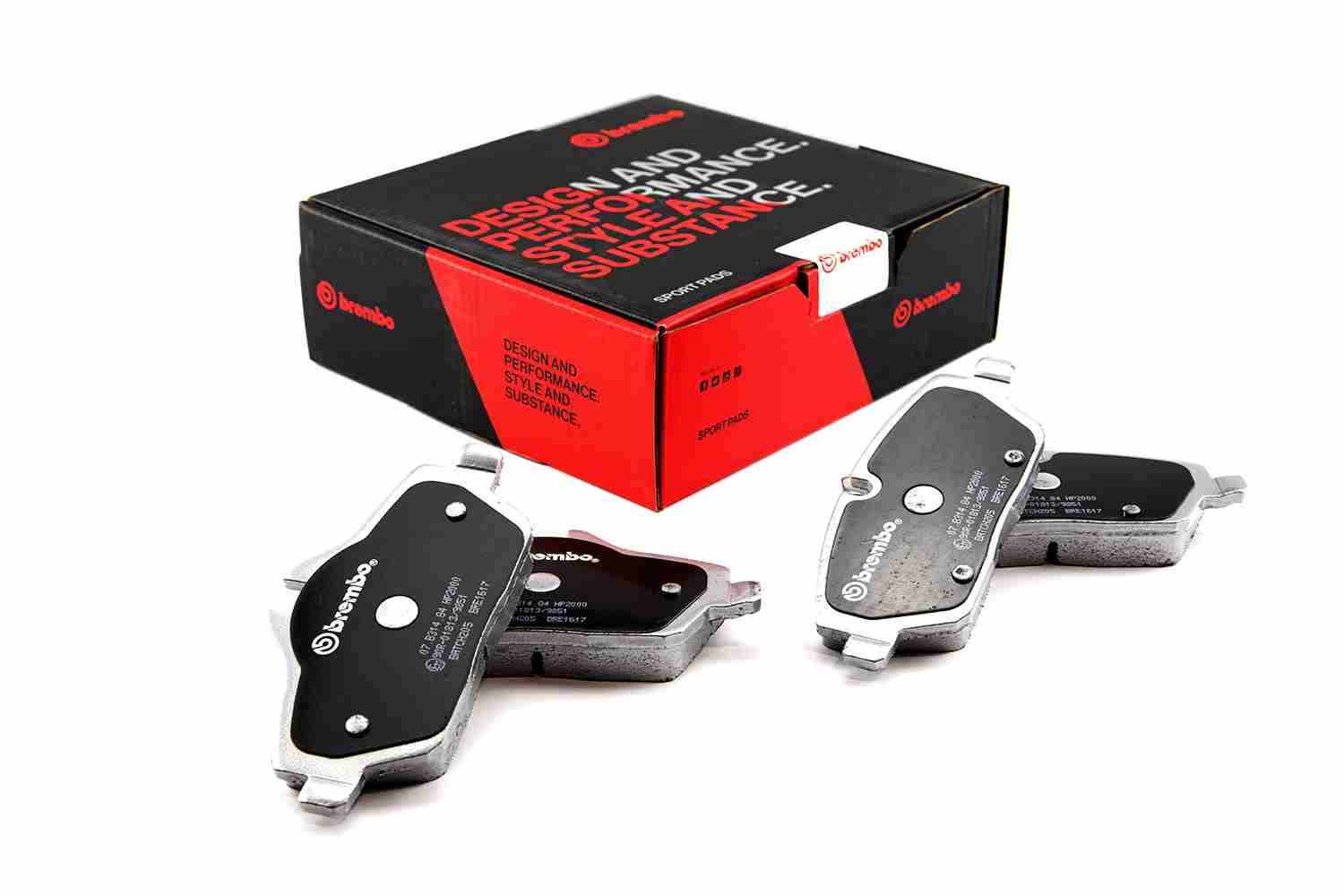 BREMBO 07.B314.84 - Hochleistungs-Bremsbelagsatz