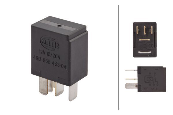 HELLA 4RD 965 453-041 - Relais, Wisch-Wasch-Intervall