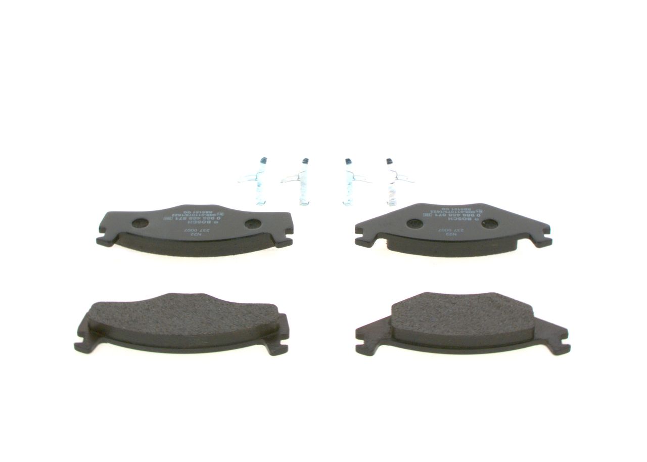 BOSCH 0 986 468 871 - Bremsbelagsatz, Scheibenbremse