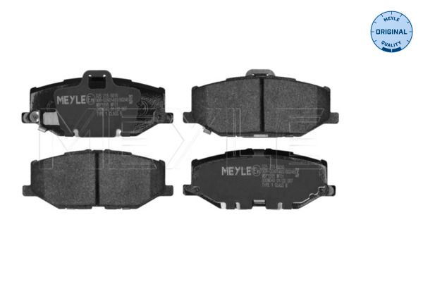 MEYLE 025 215 6816 - Bremsbelagsatz, Scheibenbremse