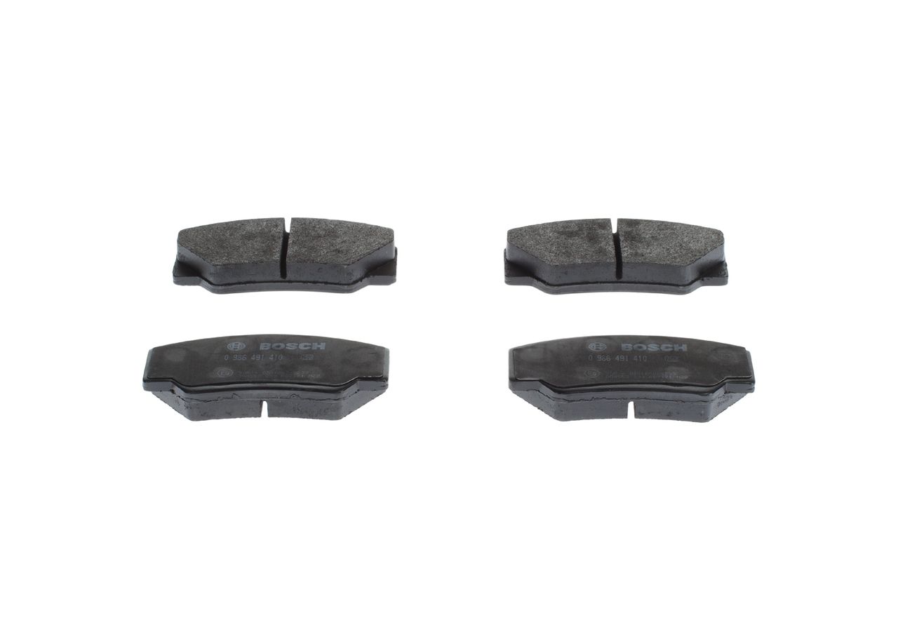 BOSCH 0 986 491 410 - Bremsbelagsatz, Scheibenbremse