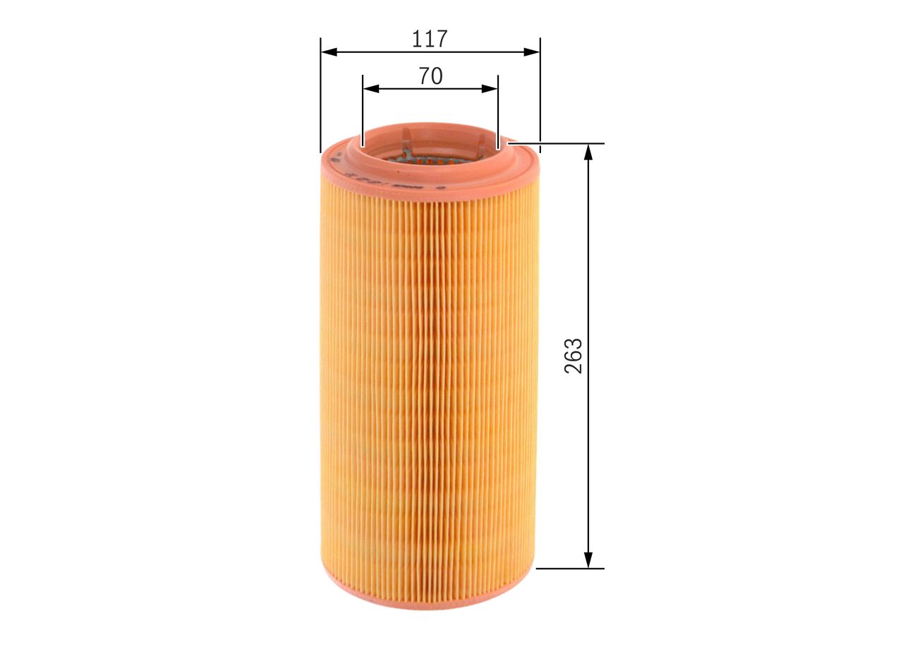 BOSCH 1 457 433 712 - Luftfilter