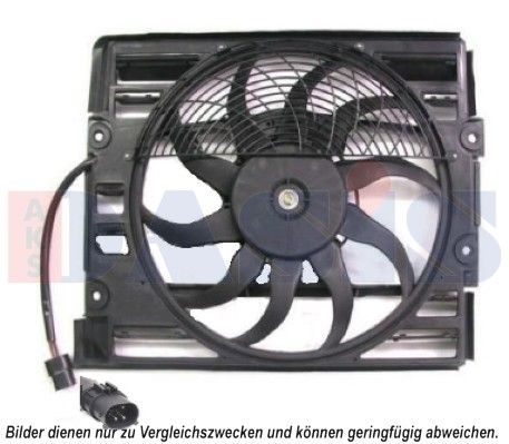 AKS DASIS 058026N - Lüfter, Motorkühlung