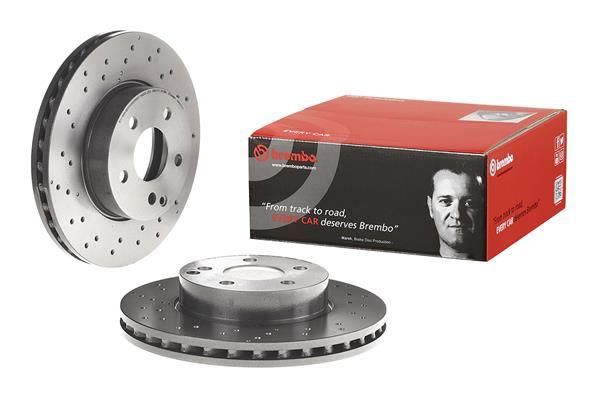 BREMBO 09.A613.51 - Bremsscheibe