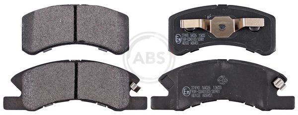 A.B.S. 37490 - Bremsbelagsatz, Scheibenbremse