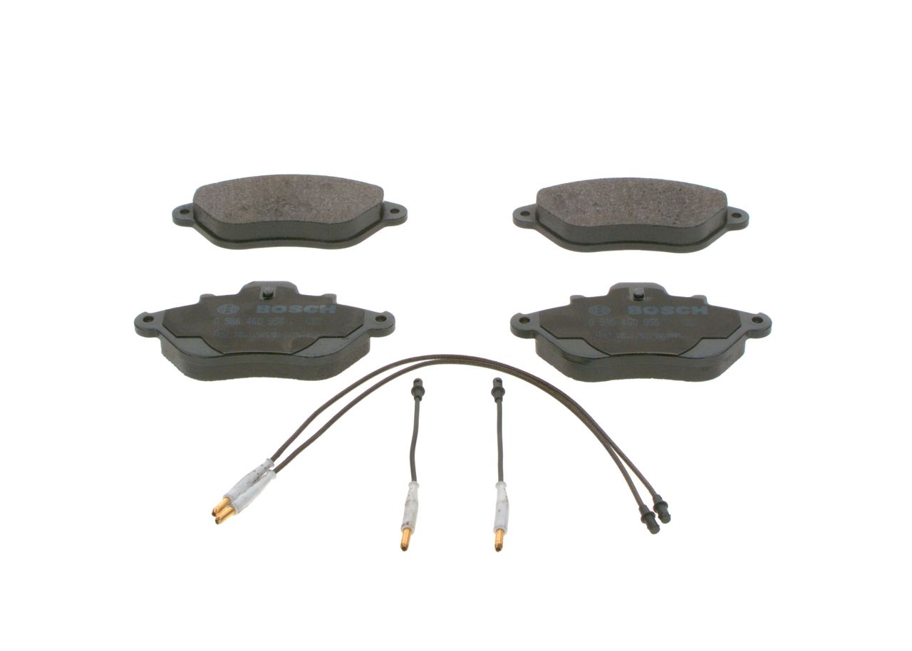 BOSCH 0 986 460 956 - Bremsbelagsatz, Scheibenbremse