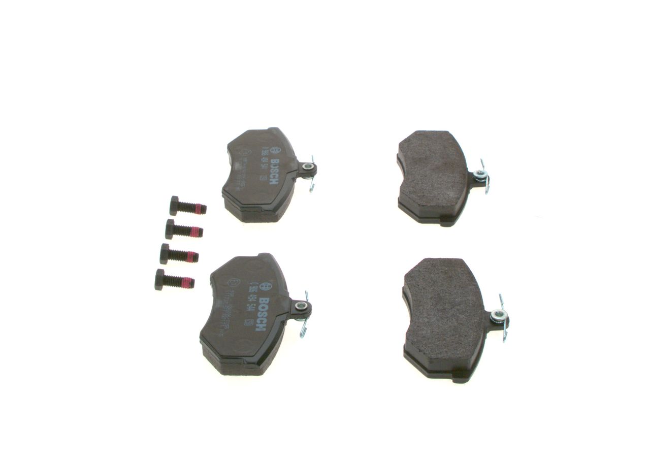 BOSCH 0 986 494 544 - Bremsbelagsatz, Scheibenbremse