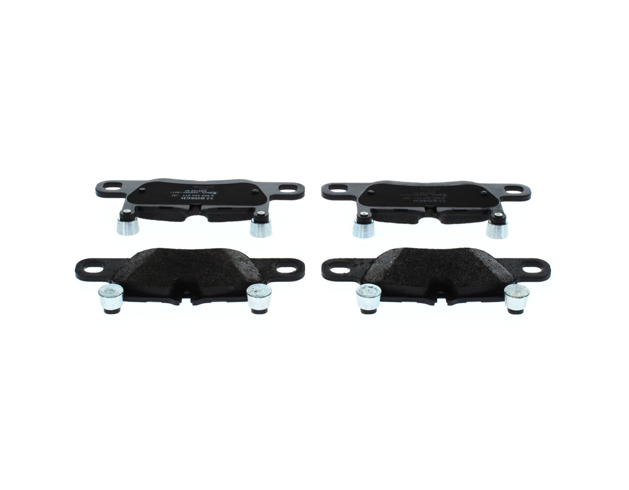 BOSCH 0 986 424 971 - Bremsbelagsatz, Scheibenbremse