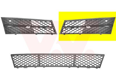VAN WEZEL 0617591 - Lüftungsgitter, Stoßfänger