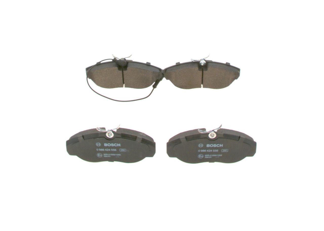 BOSCH 0 986 424 556 - Bremsbelagsatz, Scheibenbremse