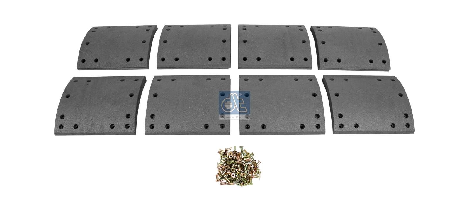 DT Spare Parts 10.23004 - Bremsbelagsatz, Trommelbremse