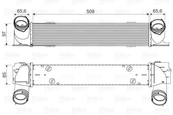 VALEO 818553 - Ladeluftkühler