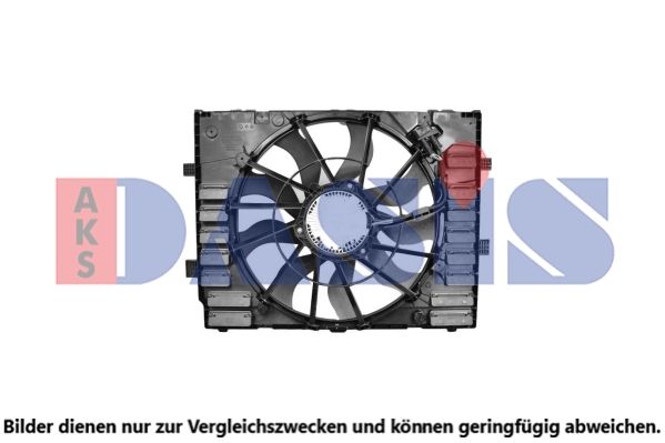 AKS DASIS 048136N - Lüfter, Motorkühlung