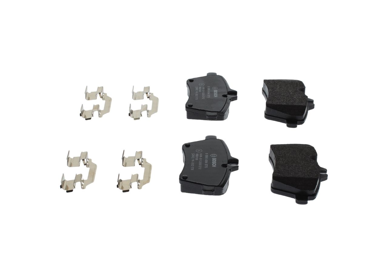 BOSCH 0 986 494 570 - Bremsbelagsatz, Scheibenbremse
