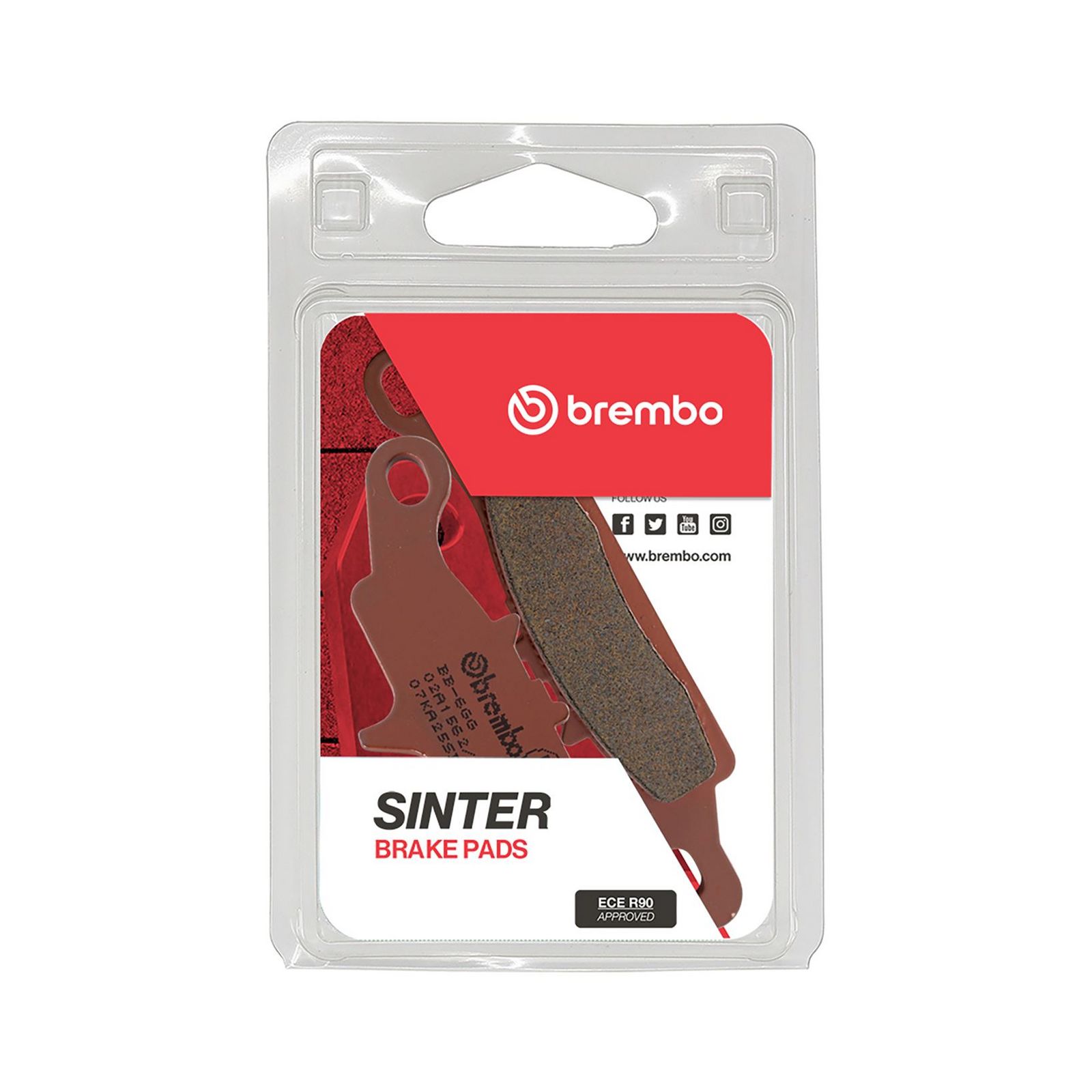 BREMBO 07KA25SD - Bremsbelagsatz, Scheibenbremse