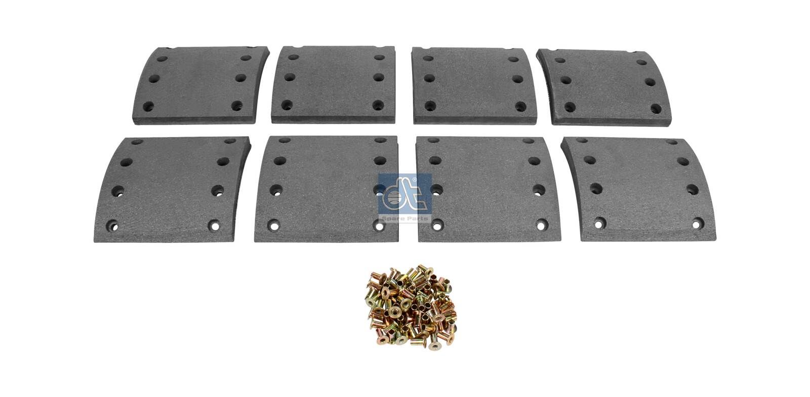 DT Spare Parts 10.33005 - Bremsbelagsatz, Trommelbremse
