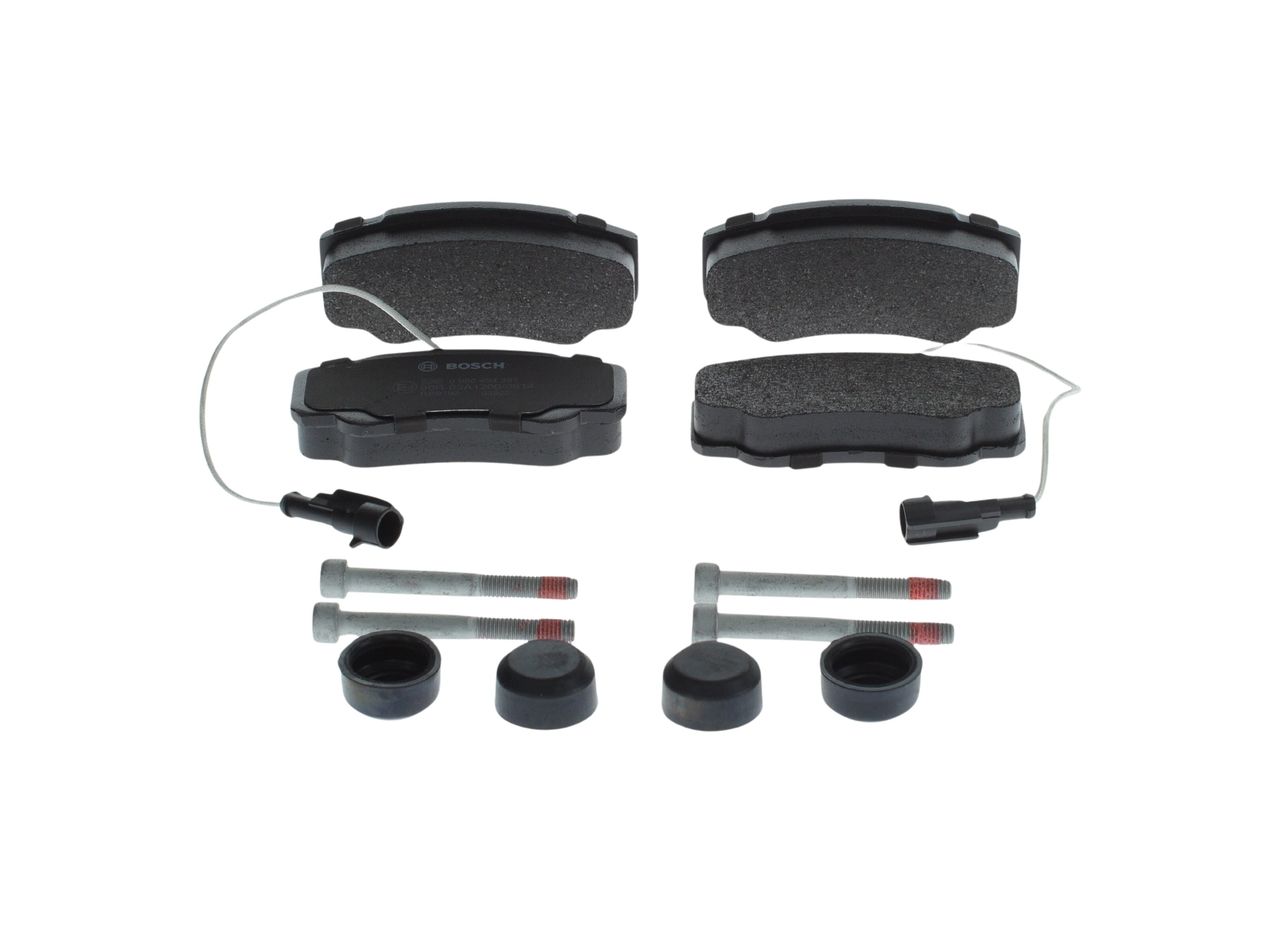 BOSCH 0 986 494 391 - Bremsbelagsatz, Scheibenbremse
