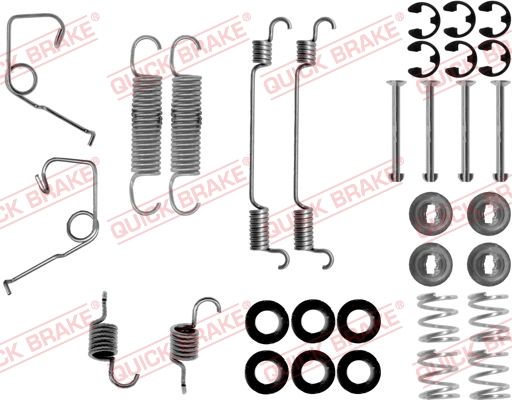 QUICK BRAKE 105-0705 - Zubehörsatz, Bremsbacken