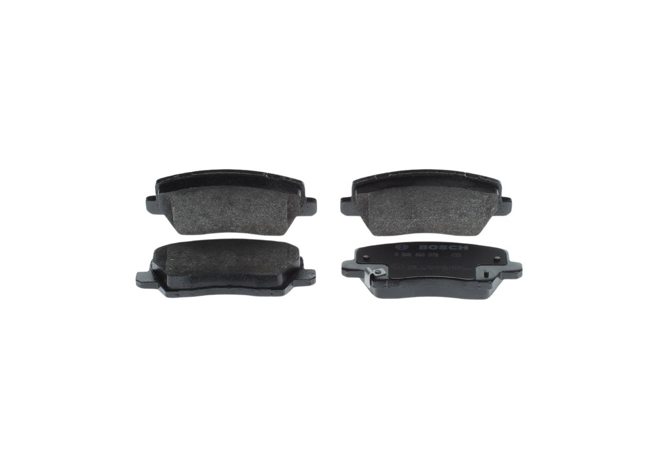 BOSCH 0 986 460 078 - Bremsbelagsatz, Scheibenbremse