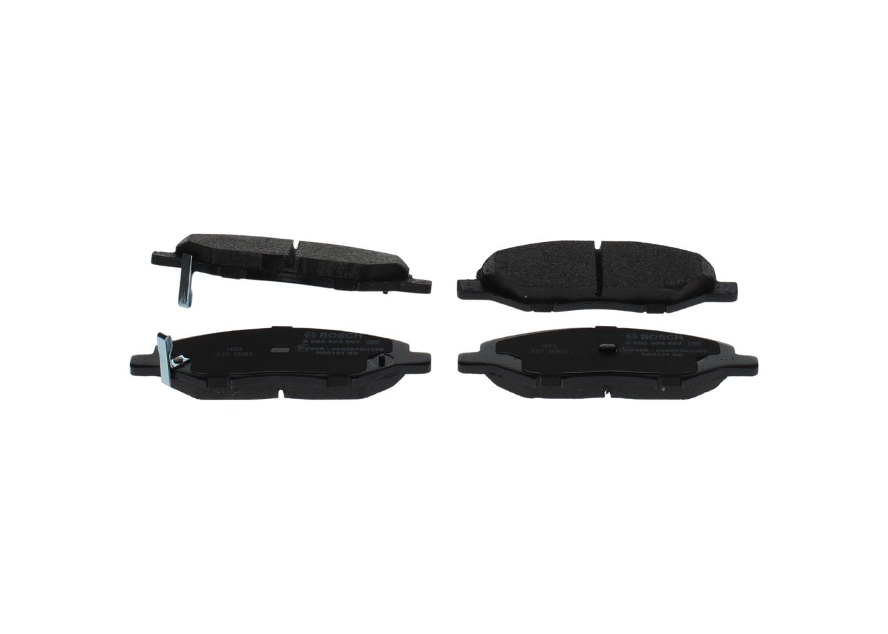 BOSCH 0 986 494 867 - Bremsbelagsatz, Scheibenbremse