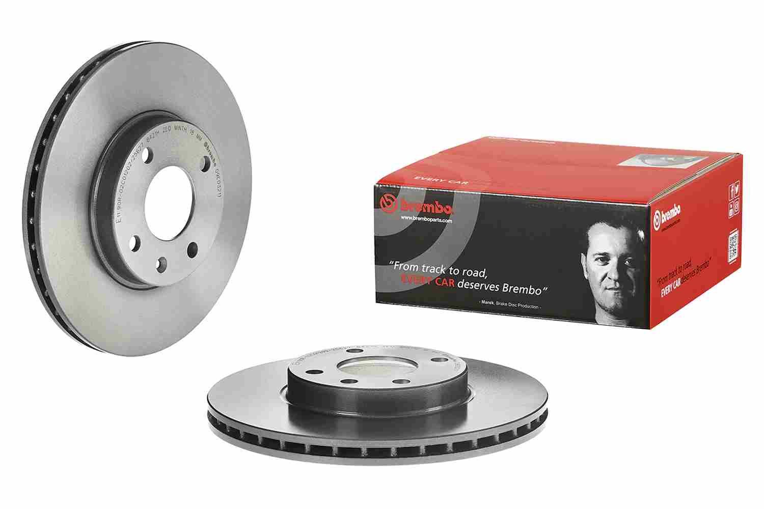 BREMBO 09.E032.11 - Bremsscheibe