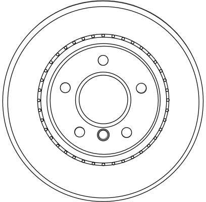 TRW DF4450 - Bremsscheibe