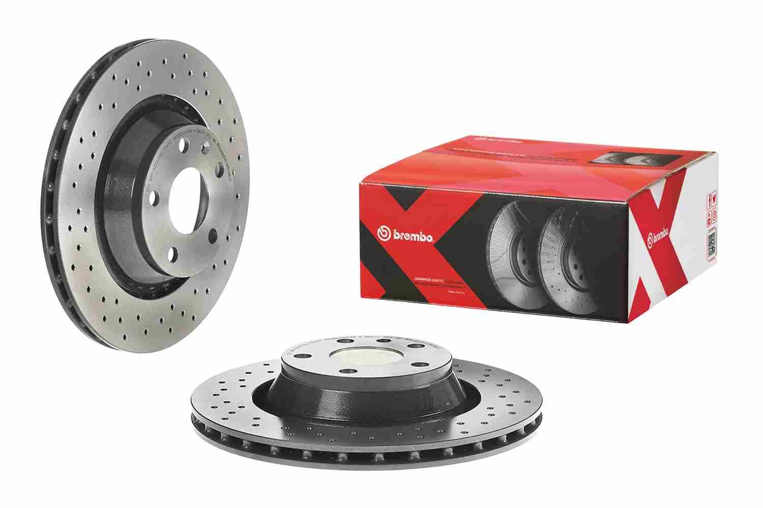 BREMBO 09.9768.1X - Bremsscheibe