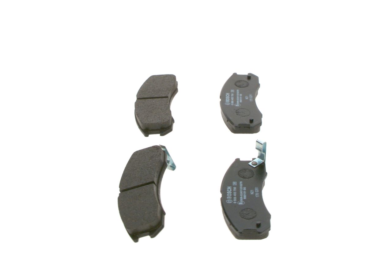 BOSCH 0 986 493 790 - Bremsbelagsatz, Scheibenbremse