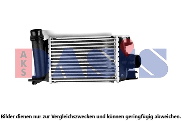 AKS DASIS 077033N - Ladeluftkühler