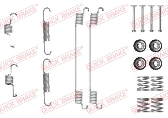 QUICK BRAKE 105-0889 - Zubehörsatz, Bremsbacken