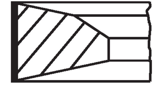 MAHLE 001 35 N0 - Kolbenringsatz
