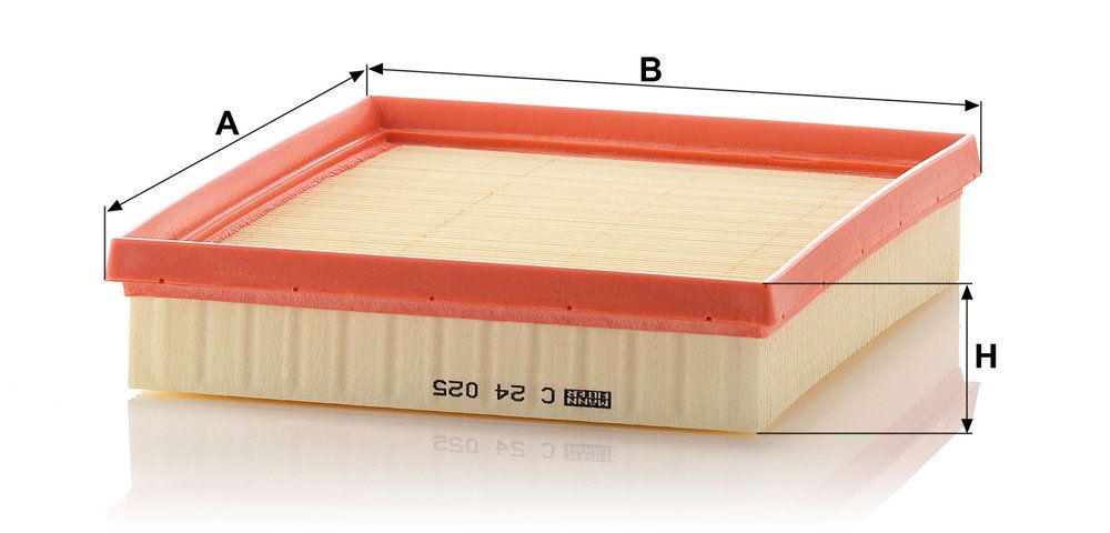MANN-FILTER C 24 025 - Luftfilter