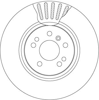 TRW DF4471S - Bremsscheibe
