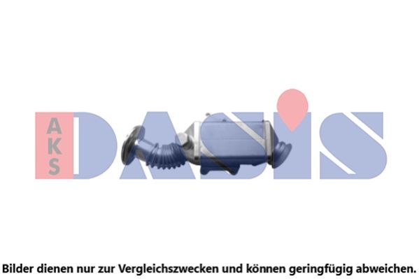 AKS DASIS 085018N - Kühler, Abgasrückführung