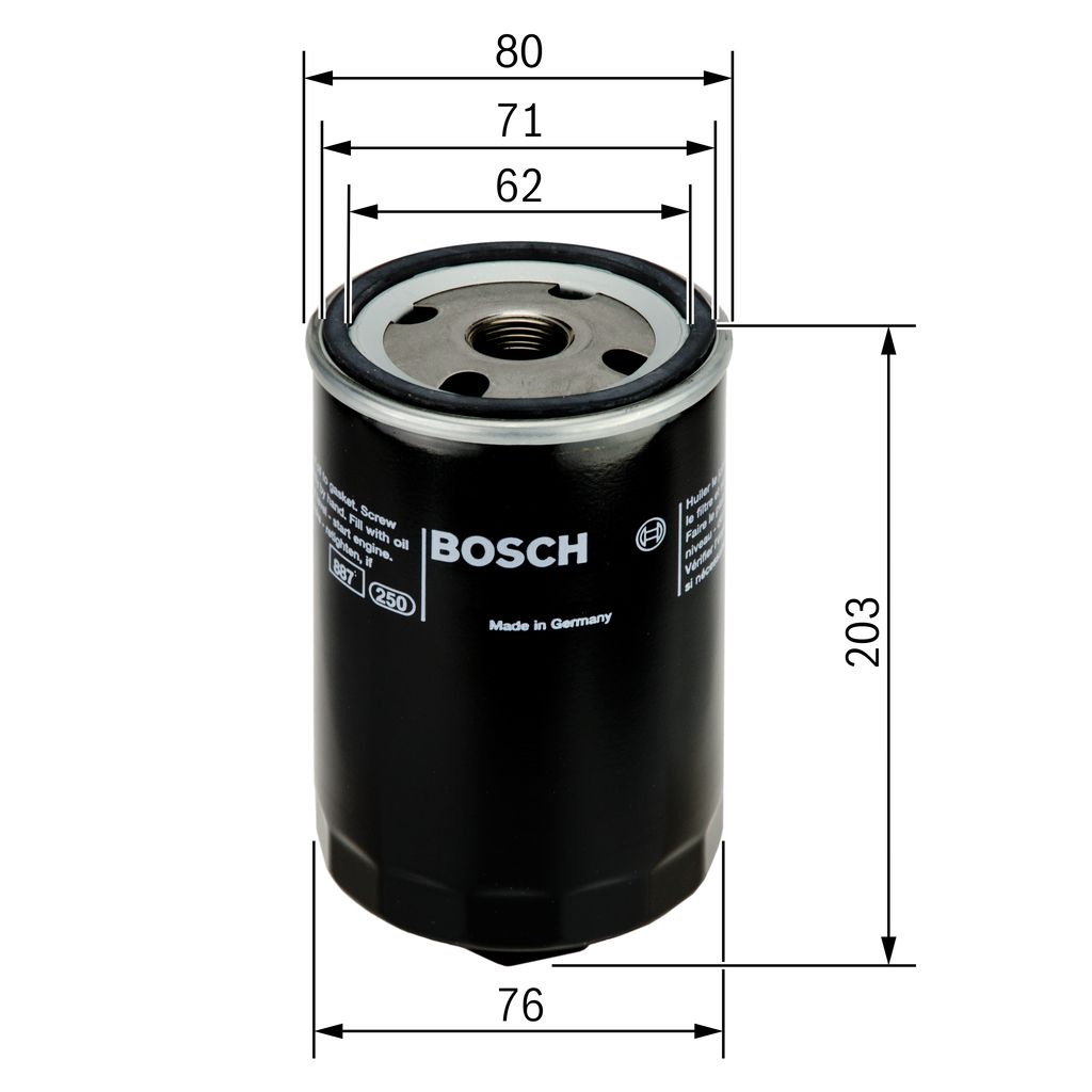 BOSCH 0 451 103 338 - Ölfilter