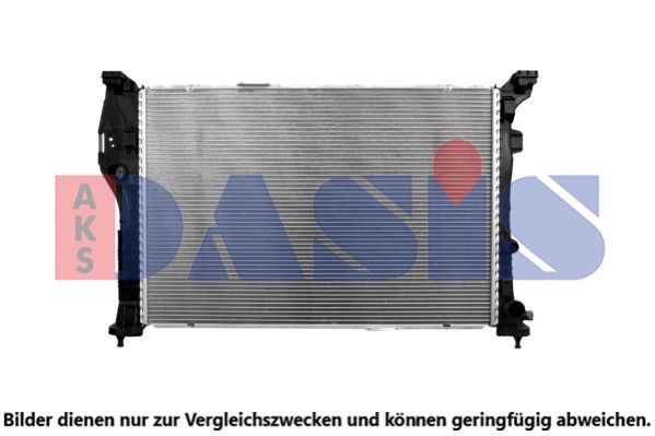 AKS DASIS 120142N - Kühler, Motorkühlung