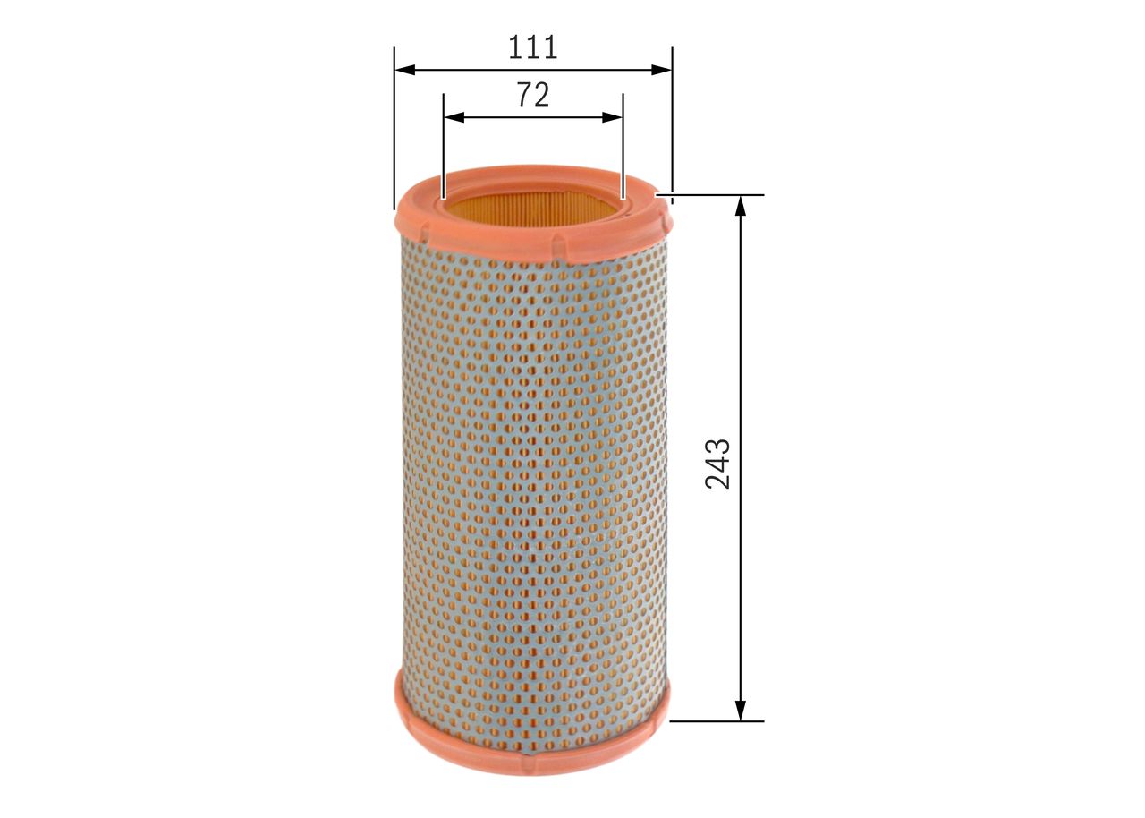 BOSCH 1 457 433 229 - Luftfilter