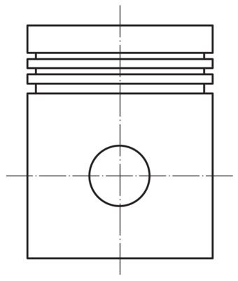 MAHLE 001 28 00 - Kolben