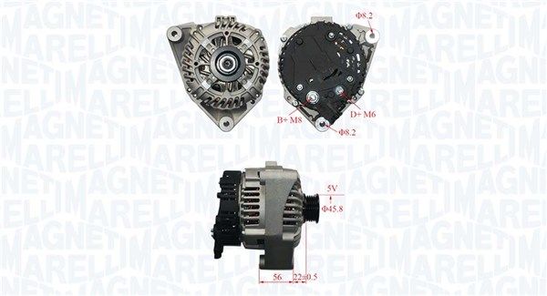 MAGNETI MARELLI 063730845010 - Generator