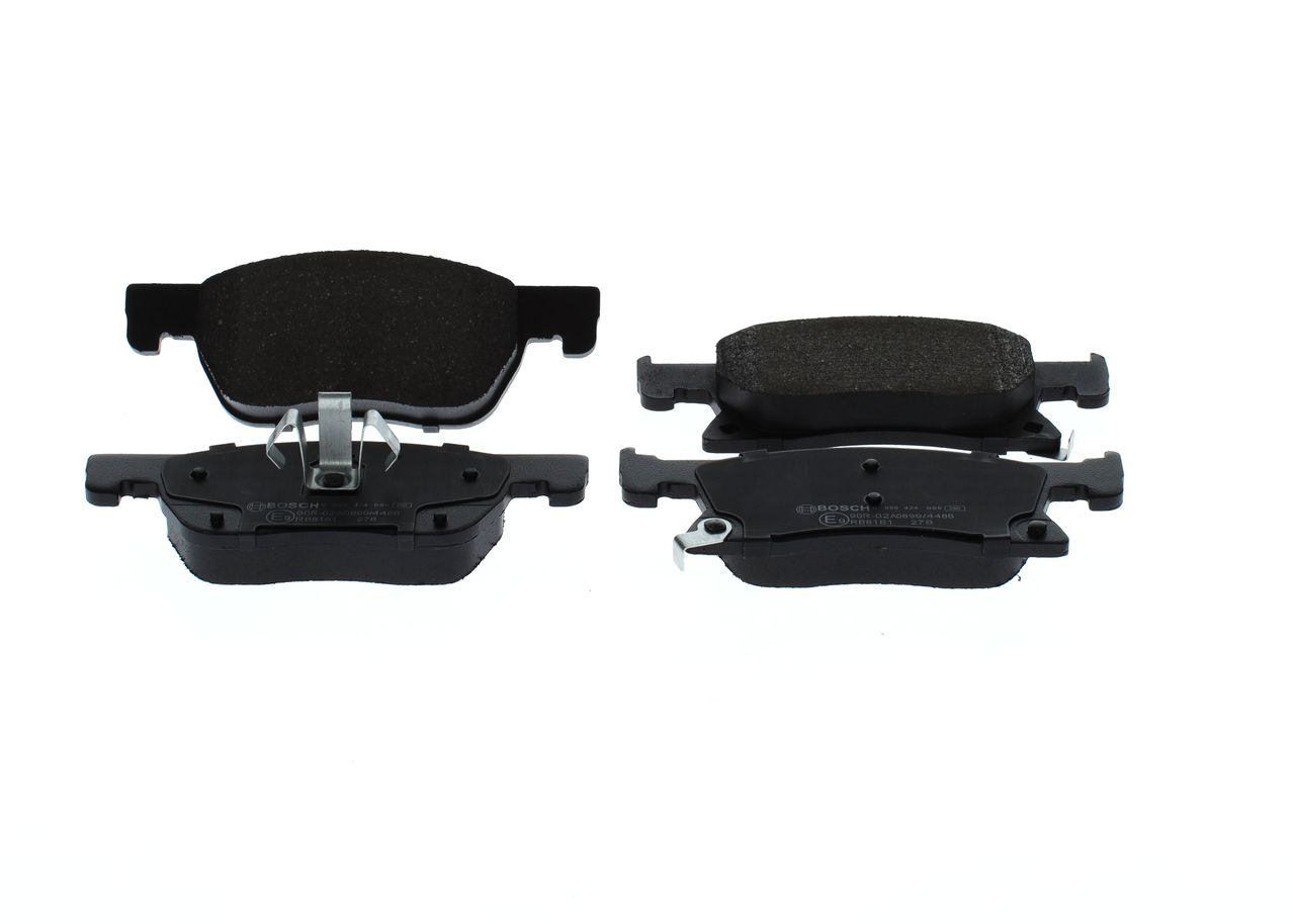 BOSCH 0 986 424 989 - Bremsbelagsatz, Scheibenbremse