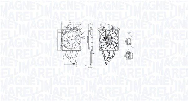 MAGNETI MARELLI 069422854010 - Lüfter, Motorkühlung