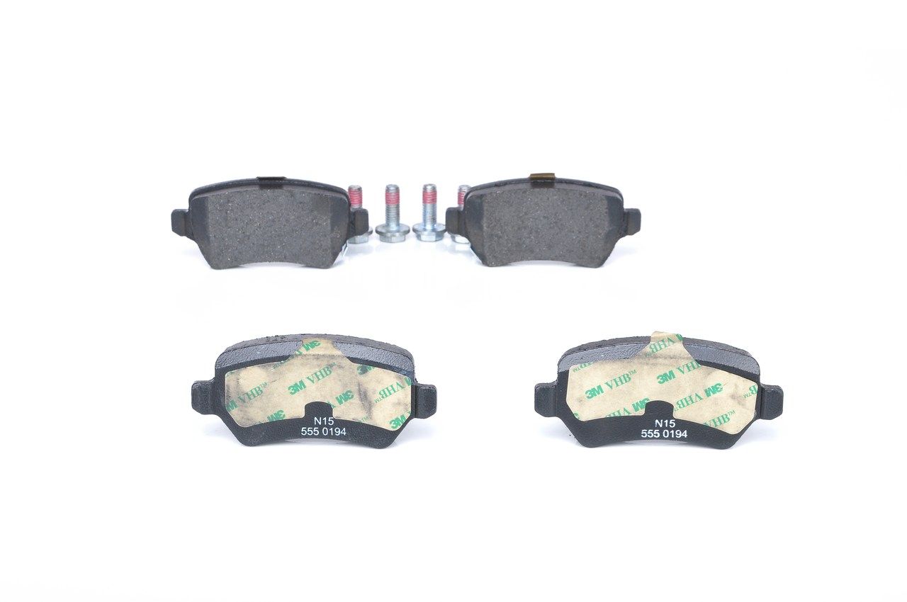 BOSCH 0 986 424 646 - Bremsbelagsatz, Scheibenbremse