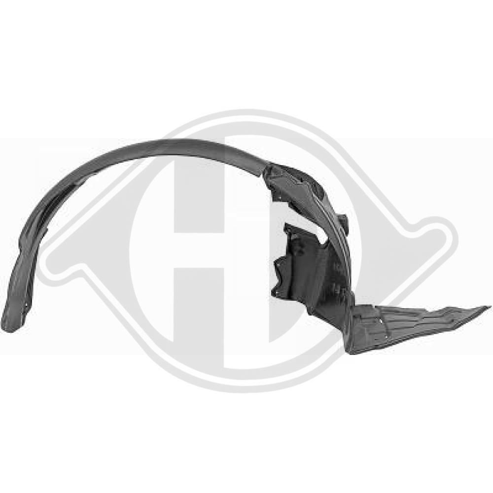 DIEDERICHS 4474008 - Verkleidung, Radhaus
