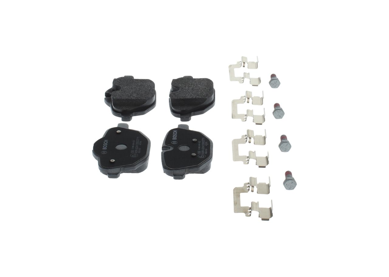 BOSCH 0 986 494 432 - Bremsbelagsatz, Scheibenbremse