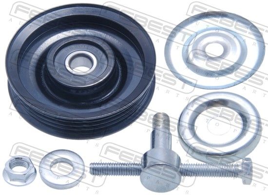 FEBEST 0287-R51M - Spannrolle, Keilrippenriemen