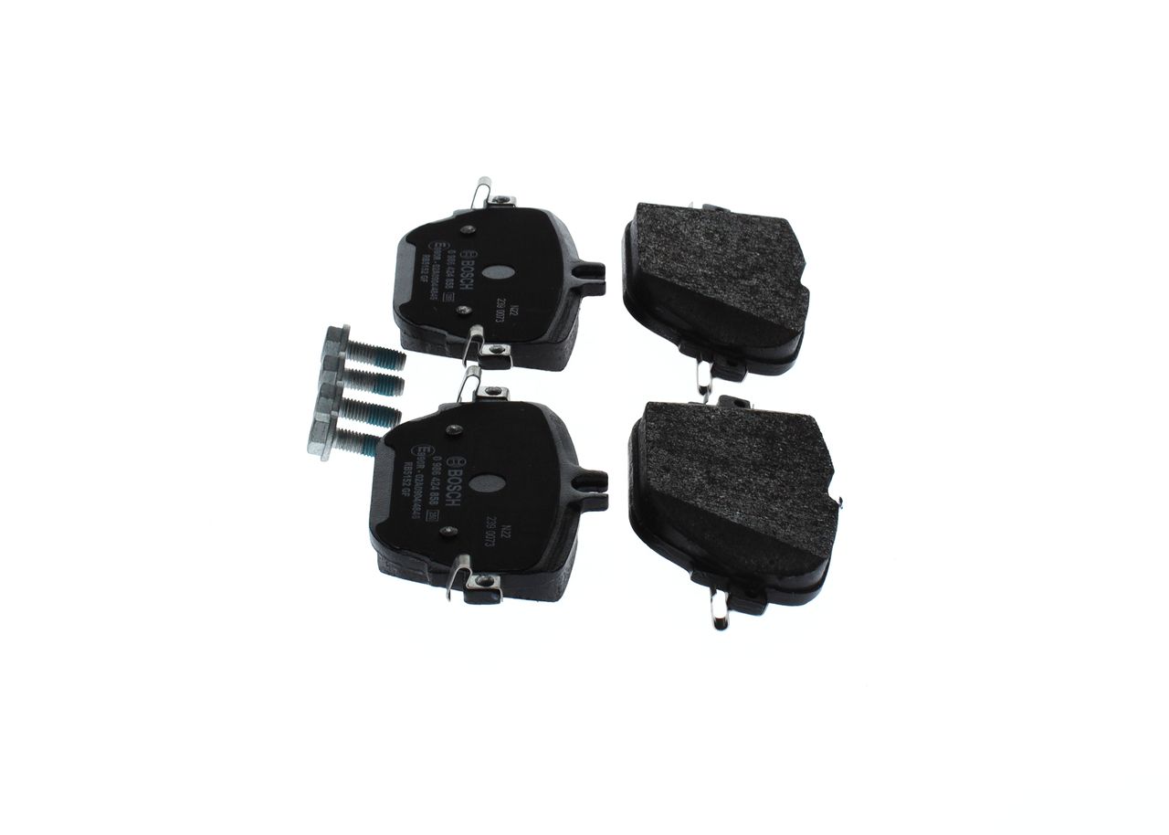 BOSCH 0 986 424 858 - Bremsbelagsatz, Scheibenbremse