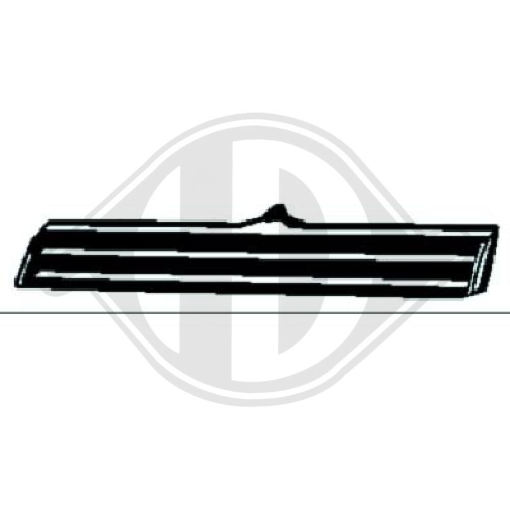 DIEDERICHS 6661040 - Kühlergitter
