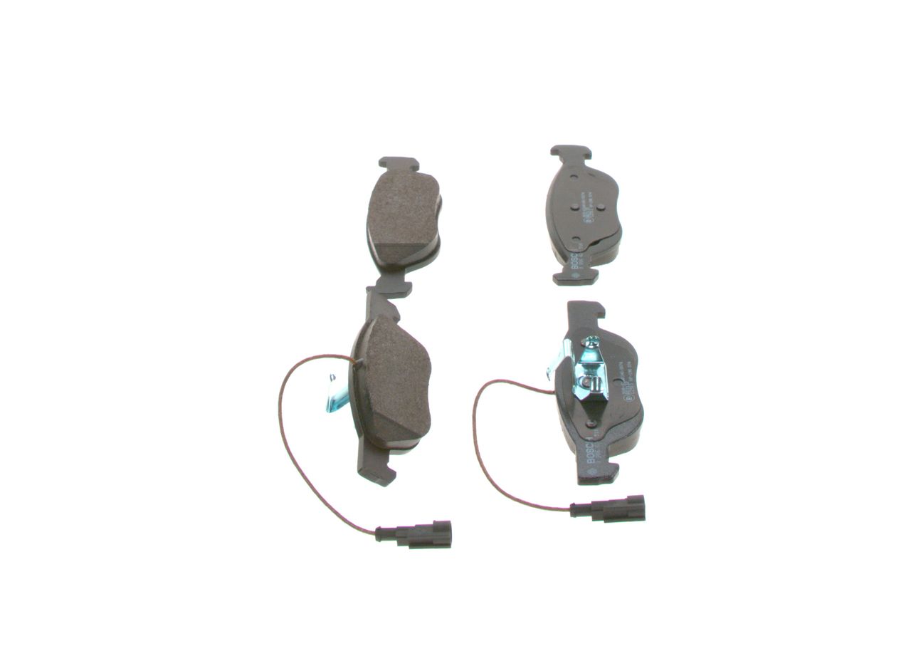 BOSCH 0 986 424 510 - Bremsbelagsatz, Scheibenbremse