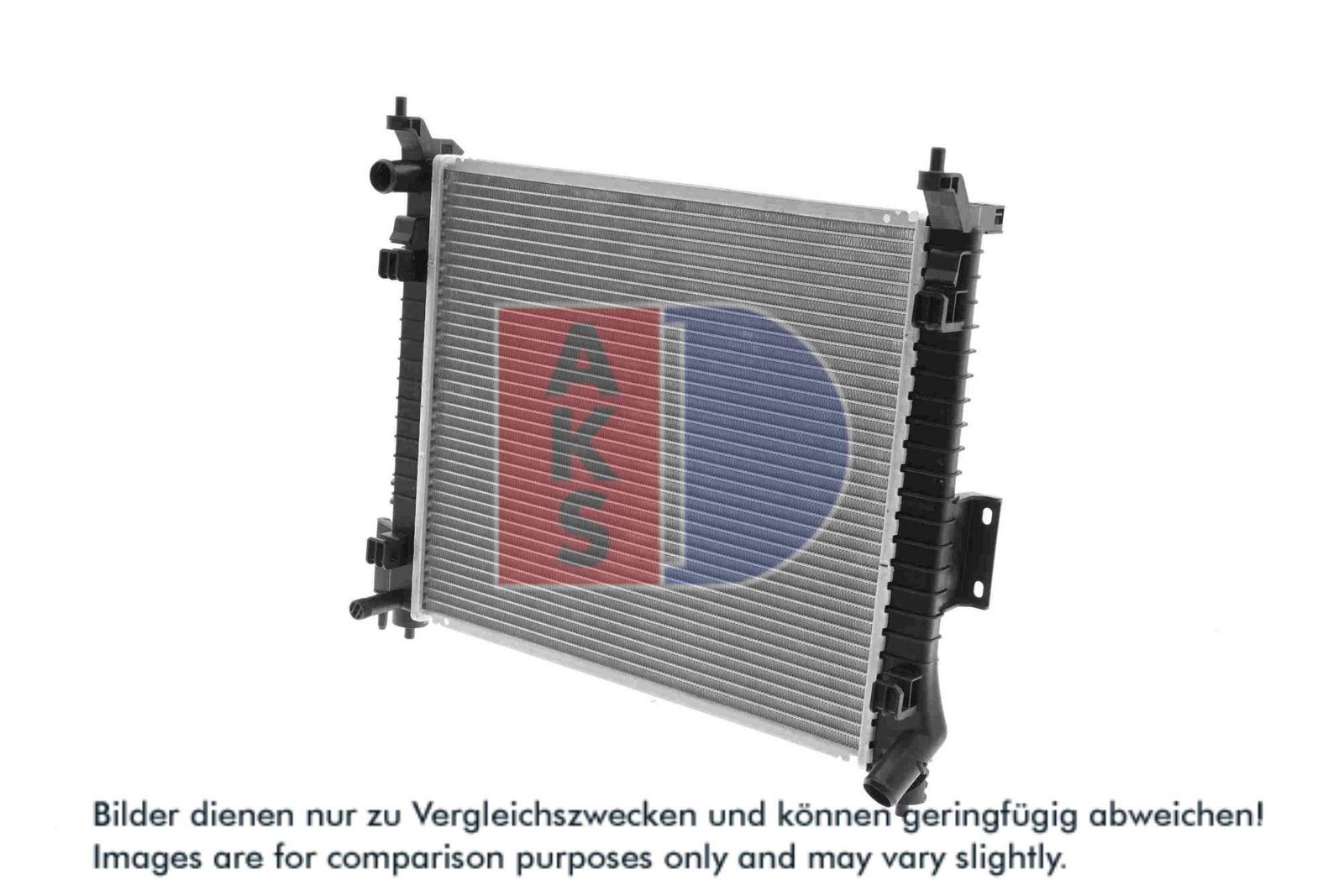 AKS DASIS 070018N - Kühler, Motorkühlung
